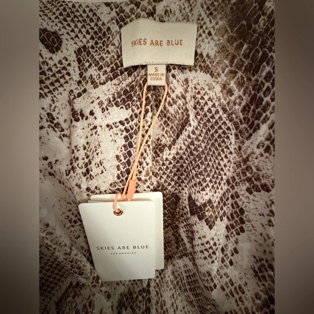 Skies Are Blue Western Fringe Long Coat - Picture 8 of 12